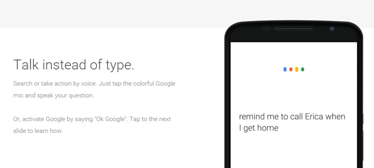 The Google app – Voice Search Answers and Assistance.