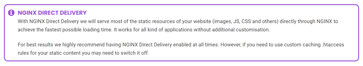 SiteGround NGINX Direct Delivery