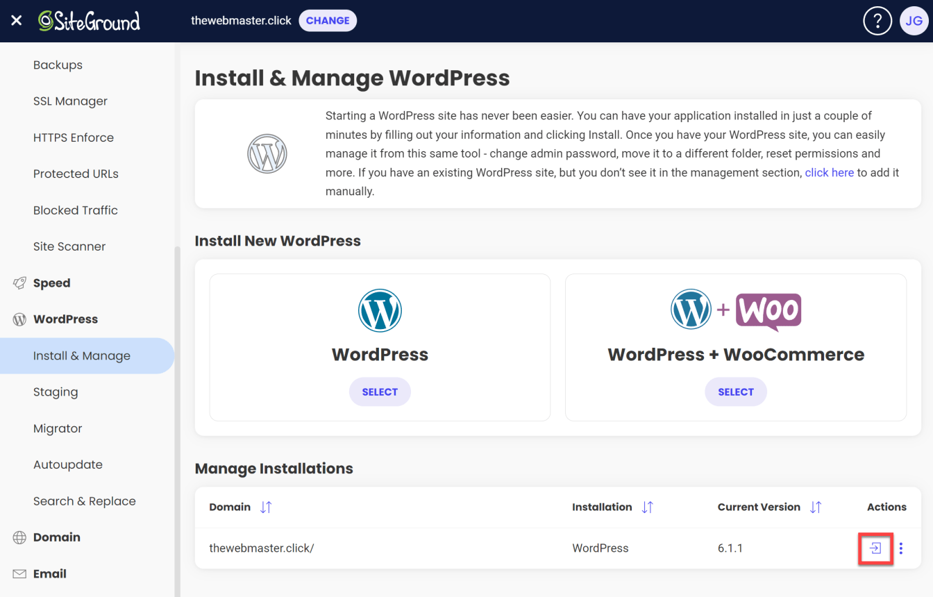 Log in to your WordPress Admin Area.